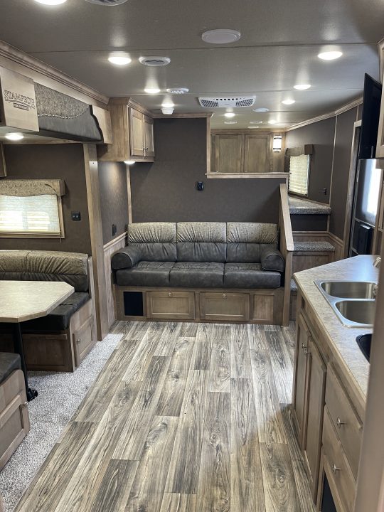 New 2026 Merhow Trailers 8416-A RWS- SIDE LOAD Horse Trailer