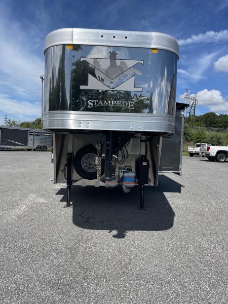 New 2026 Merhow Trailers 8416-A RWS- SIDE LOAD Horse Trailer