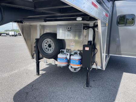 New 2026 Merhow Trailers 8416-A RWS- SIDE LOAD Horse Trailer