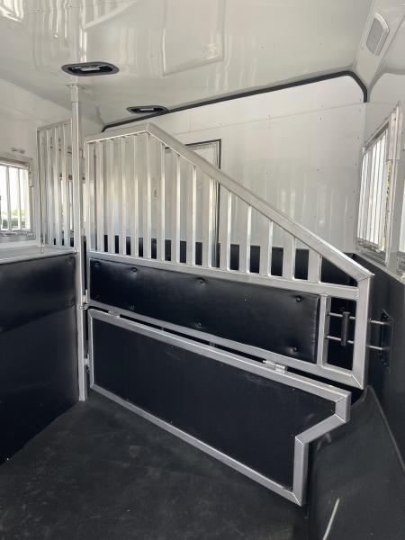 New 2026 Merhow Trailers 8416-A RWS- SIDE LOAD Horse Trailer