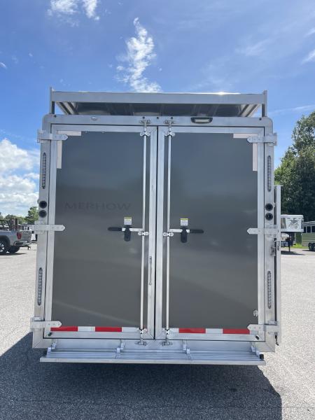 New 2026 Merhow Trailers 8416-A RWS- SIDE LOAD Horse Trailer