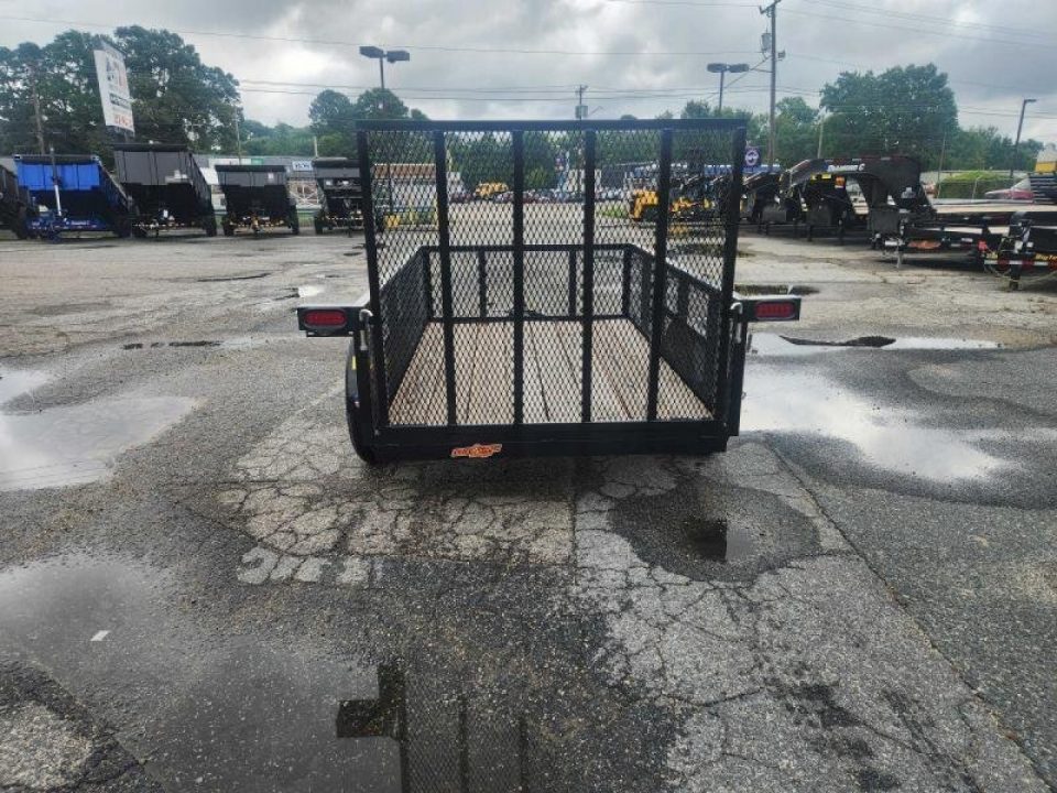 New 2026 Down 2 Earth Trailers 5x8 w/ 2ft Expanded Sides and Gate Utility Trailer