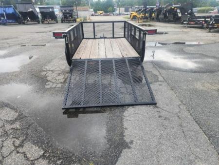 New 2026 Down 2 Earth Trailers 5x8 w/ 2ft Expanded Sides and Gate Utility Trailer