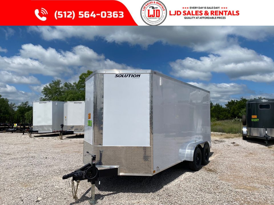 New 2026 Stallion - 7' X 16' X 7' - 9999 GVWR Cargo / Enclosed Trailer