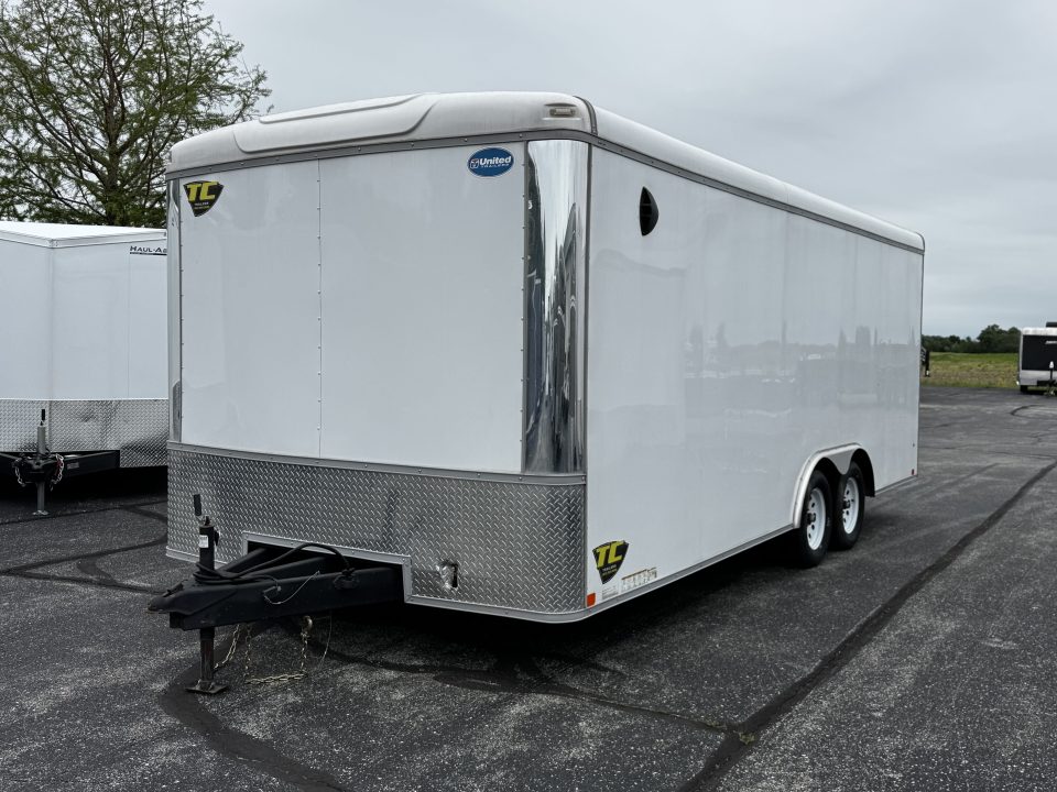 Consignment 2021 United 8.5’ × 20’ TA Enclosed BP Car Hauler