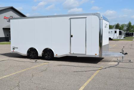 New ATC 8.5x20' ROM 400 CAR HAULER w/ PREMIUM ESCAPE DOOR