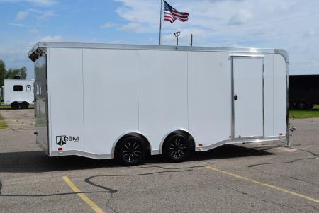 New ATC 8.5x20' ROM 400 CAR HAULER w/ PREMIUM ESCAPE DOOR