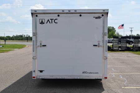 New ATC 8.5x20' ROM 400 CAR HAULER w/ PREMIUM ESCAPE DOOR