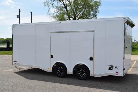 New ATC 8.5x20' ROM 400 CAR HAULER w/ PREMIUM ESCAPE DOOR