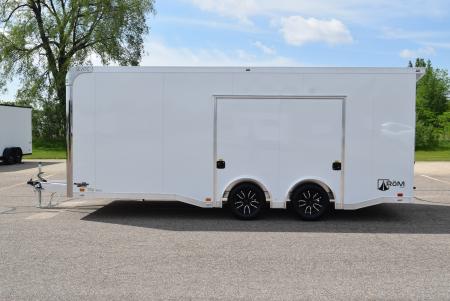 New ATC 8.5x20' ROM 400 CAR HAULER w/ PREMIUM ESCAPE DOOR