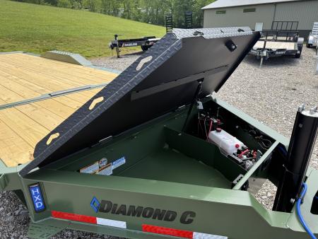 New 2026 Diamond C Trailers HXD 208 22X102 Equipment Trailer