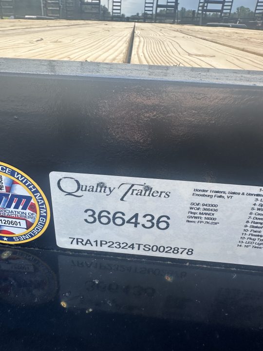 New 2026 Quality Trailers PRO-P Deckover Trailer