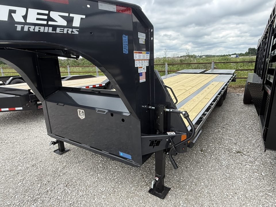 New 2026 Hillcrest Trailers 17.6K 20+5 GN MR Flatbed Trailer