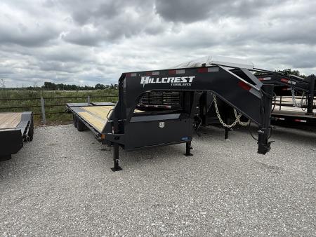 New 2026 Hillcrest Trailers 17.6K 20+5 GN MR Flatbed Trailer