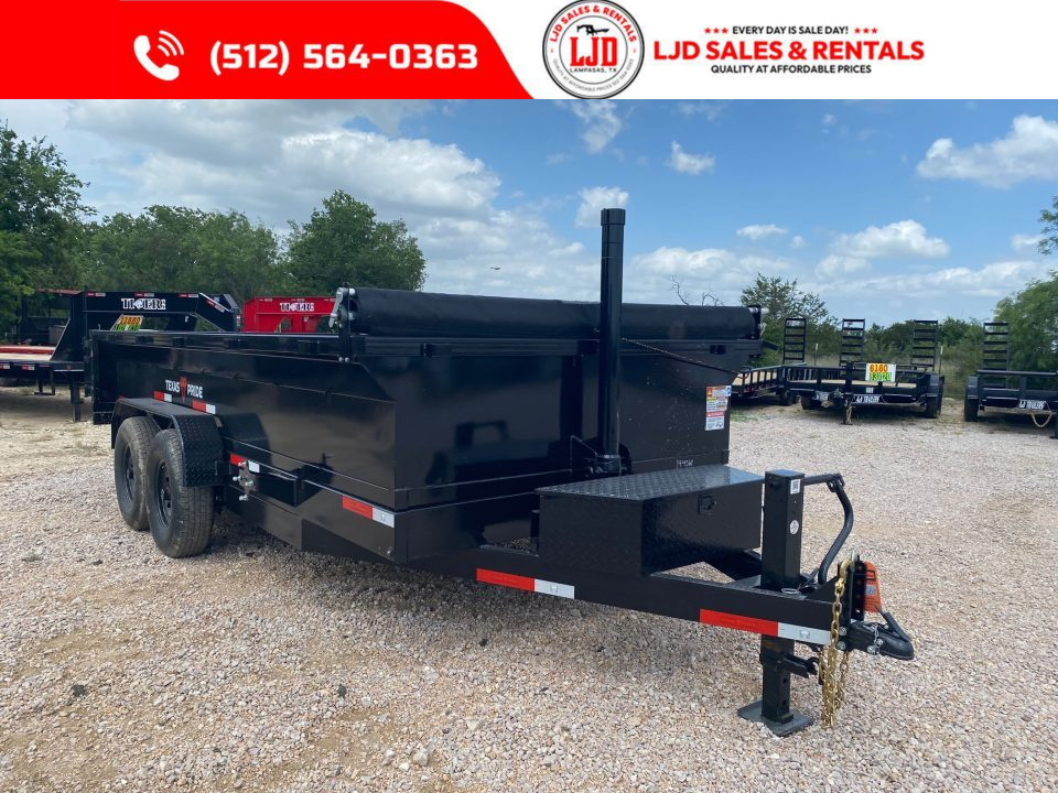 New 2026 Texas Pride Trailers Dump Trailer - 16 x 2 Dump Trailer