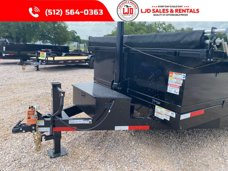 New 2026 Texas Pride Trailers Dump Trailer - 16 x 2 Dump Trailer