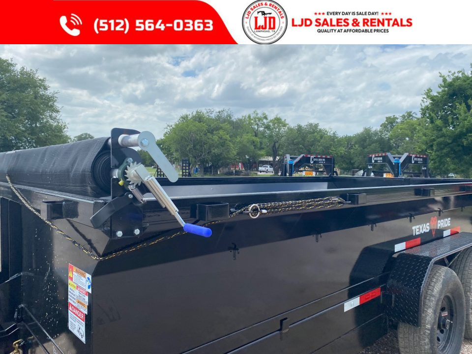 New 2026 Texas Pride Trailers Dump Trailer - 16 x 2 Dump Trailer