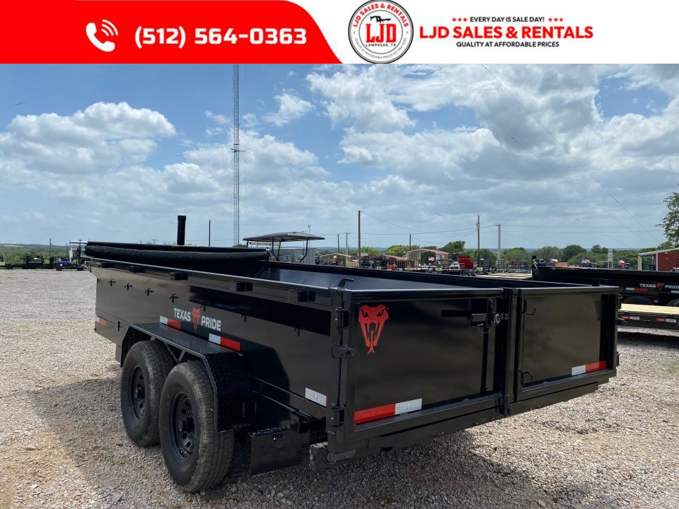 New 2026 Texas Pride Trailers Dump Trailer - 16 x 2 Dump Trailer