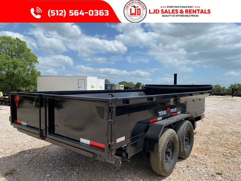 New 2026 Texas Pride Trailers Dump Trailer - 16 x 2 Dump Trailer