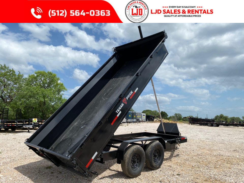 New 2026 Texas Pride Trailers Dump Trailer - 16 x 2 Dump Trailer