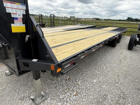 New 2026 Hillcrest Trailers 22.9K 20+12 GN HYD DV Flatbed Trailer