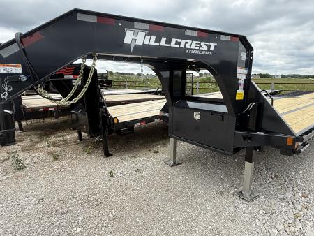 New 2026 Hillcrest Trailers 22.9K 20+12 GN HYD DV Flatbed Trailer