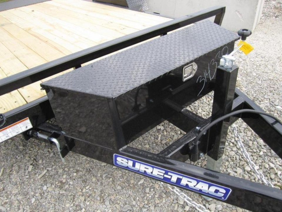 New 2026 Sure-Trac 78 IN x 12 Tilt Bed Equipment 7.8K Tilt Trailer
