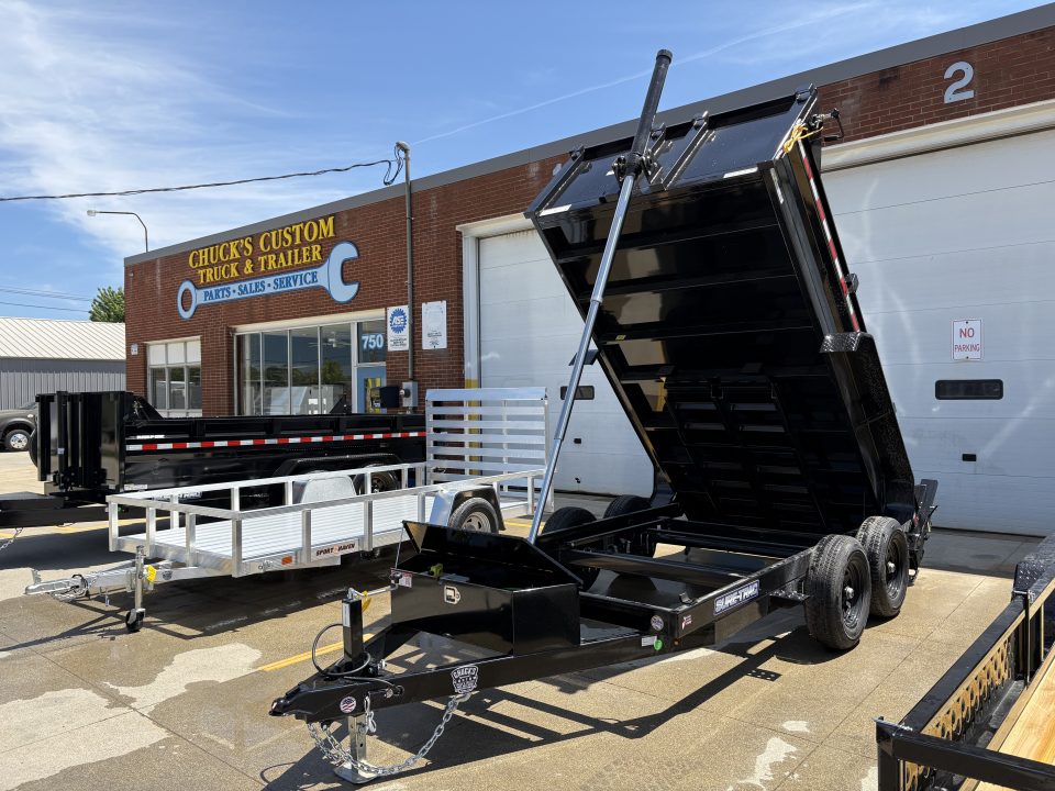 New 2026 Sure-Trac 6'X12' SD DUMP TELESCOPIC Dump Trailer