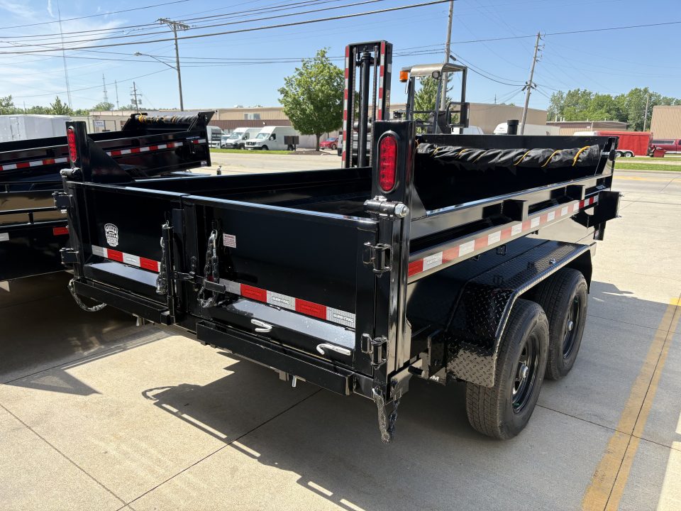 New 2026 Sure-Trac 6'X12' SD DUMP TELESCOPIC Dump Trailer