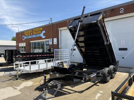 New 2026 Sure-Trac 6'X12' SD DUMP TELESCOPIC Dump Trailer