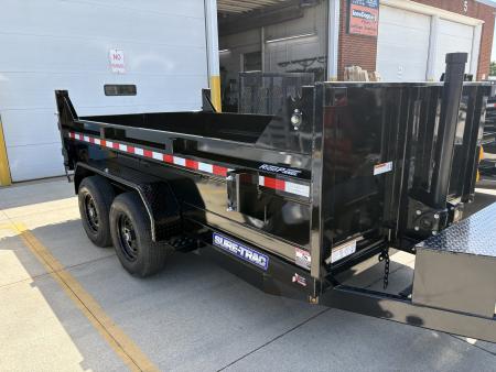 New 2026 Sure-Trac 6'X12' SD DUMP TELESCOPIC Dump Trailer