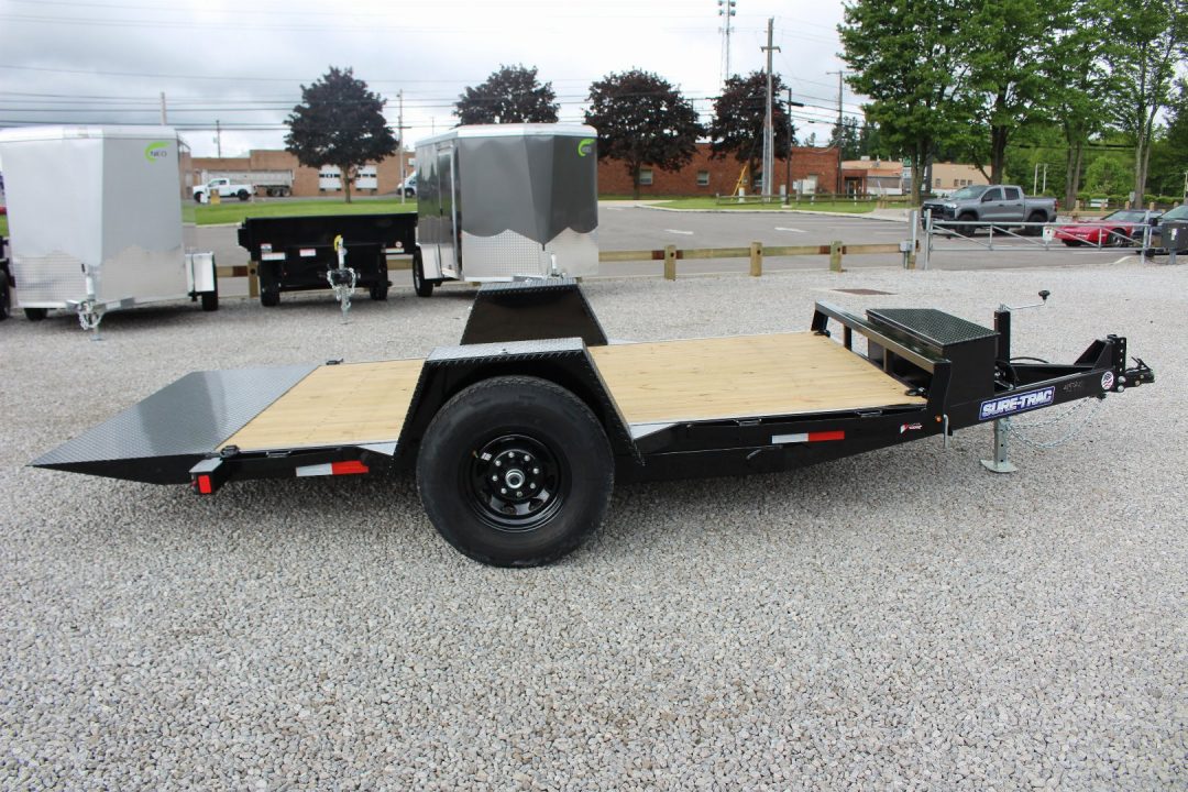 New 2026 Sure-Trac 6' 6" x 12' Gravity Tilt Trailer - 7800# GVW