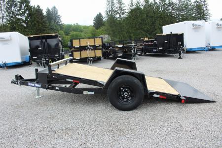 New 2026 Sure-Trac 6' 6" x 12' Gravity Tilt Trailer - 7800# GVW