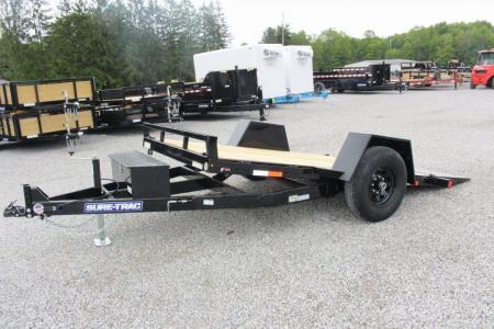 New 2026 Sure-Trac 6' 6" x 12' Gravity Tilt Trailer - 7800# GVW