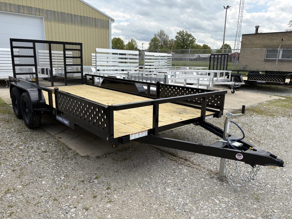 New 2026 Sure-Trac 7 X 16 Tube Top ATV 7K Tandem Utility Trailer