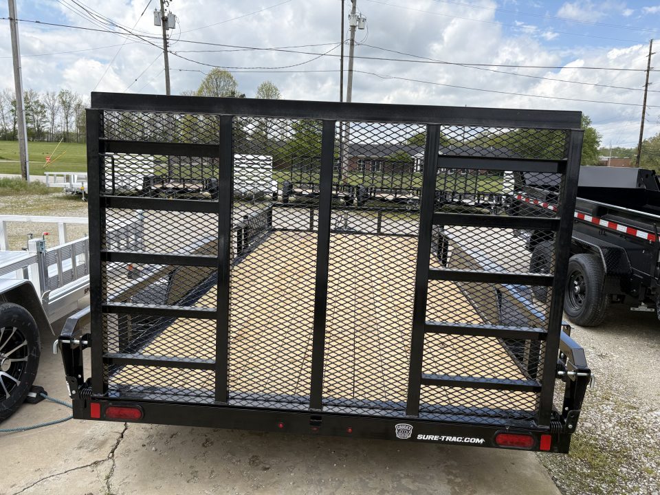 New 2026 Sure-Trac 7 X 16 Tube Top ATV 7K Tandem Utility Trailer