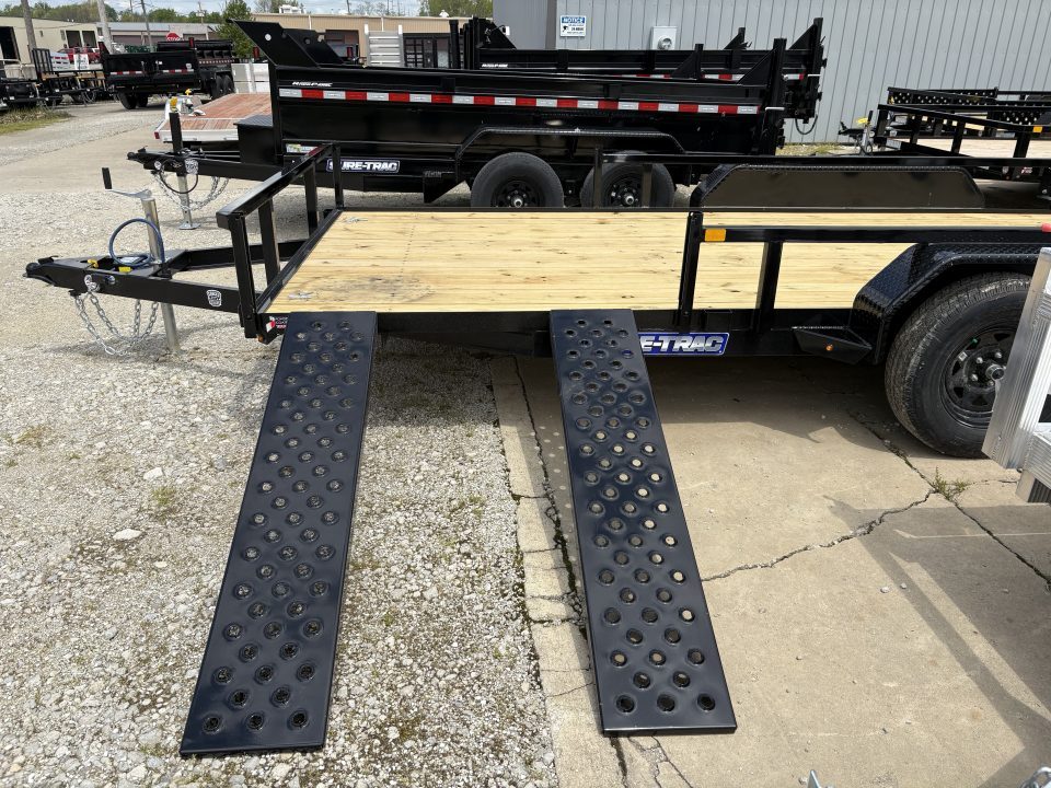 New 2026 Sure-Trac 7 X 16 Tube Top ATV 7K Tandem Utility Trailer