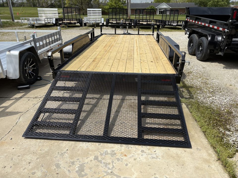 New 2026 Sure-Trac 7 X 16 Tube Top ATV 7K Tandem Utility Trailer