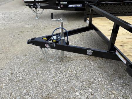 New 2026 Sure-Trac 7 X 16 Tube Top ATV 7K Tandem Utility Trailer