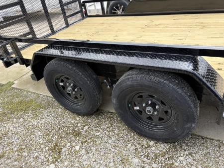 New 2026 Sure-Trac 7 X 16 Tube Top ATV 7K Tandem Utility Trailer