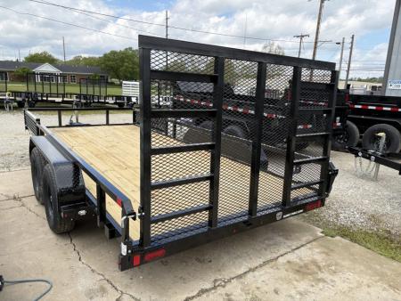 New 2026 Sure-Trac 7 X 16 Tube Top ATV 7K Tandem Utility Trailer