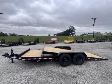 New 2026 H&H 82x16+4 Gravity Tilt Equipment Trailer, 14K