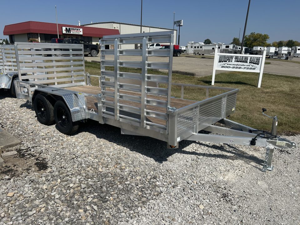 New 2026 Quality Steel and Aluminum 82"x16' Utility Trailer