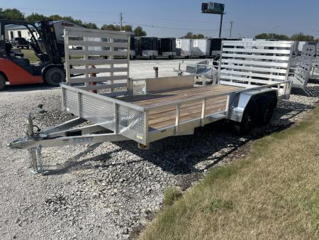 New 2026 Quality Steel and Aluminum 82"x16' Utility Trailer