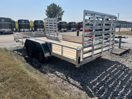 New 2026 Quality Steel and Aluminum 82"x16' Utility Trailer