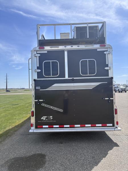 Used 2020 4-Star Trailers 3H 14'LQ with Mid-Tack/Mudroom Horse Trailer