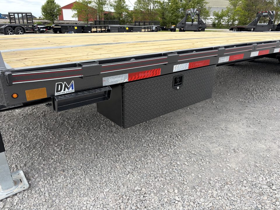 New 2026 Diamond C Trailers FMAX210L32X102MR (27' + 5' X 102") 25K Max Ramp Flatbed Trailer