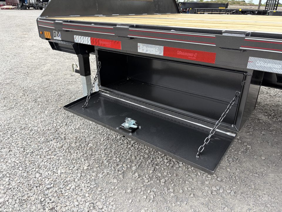 New 2026 Diamond C Trailers FMAX210L32X102MR (27' + 5' X 102") 25K Max Ramp Flatbed Trailer
