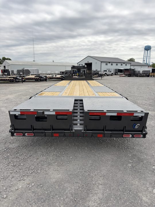 New 2026 Diamond C Trailers FMAX210L32X102MR (27' + 5' X 102") 25K Max Ramp Flatbed Trailer