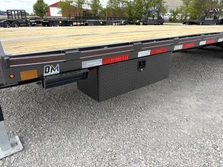 New 2026 Diamond C Trailers FMAX210L32X102MR (27' + 5' X 102") 25K Max Ramp Flatbed Trailer